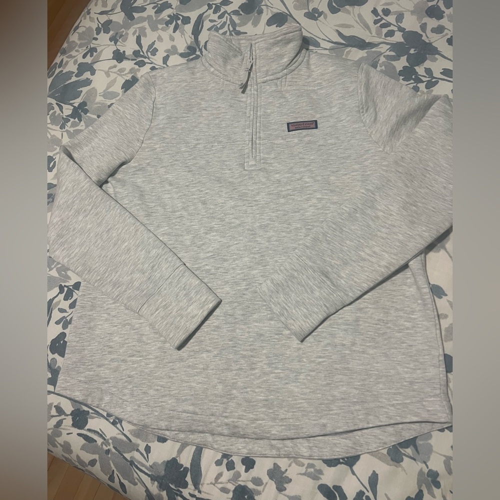 VINEYARD VINES GRAY SHEP SHIRT MEDIUM